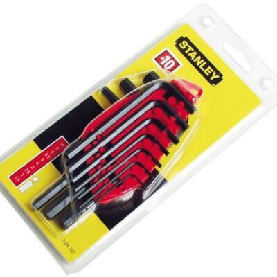 Black Friday 2022 Set de 10 imbusuri Stanley 1.5-10mm