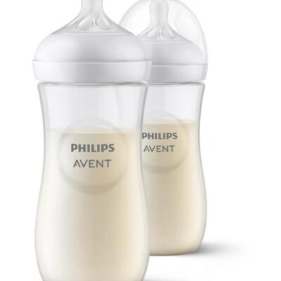 Black Friday 2022 Set de 2 biberoane pentru nou-nascuti Philips Avent Natural Response