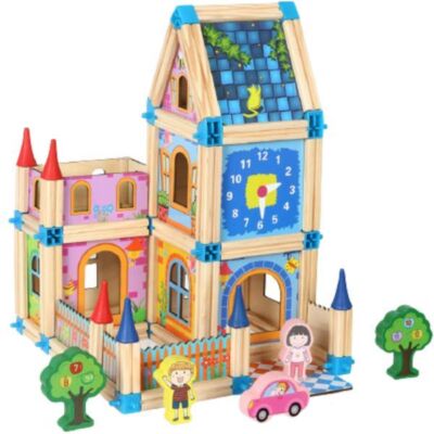 Black Friday 2022 Set de constructie din lemn Micul Arhitect