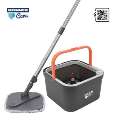 Black Friday 2022 Set de curatenie cu mop rotativ 360 Heinner Mega Clean