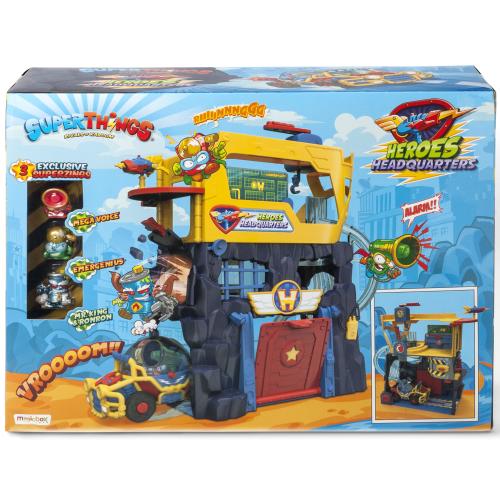 Black Friday Set de joaca SuperZings - Sediul central al eroilor