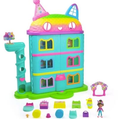 Black Friday Set de joaca cu papusa si accesorii Gabbys Dollhouse Rainbow Celebration 6070742