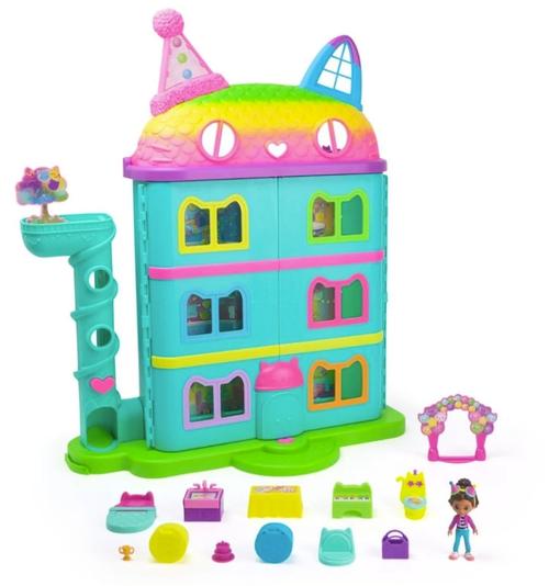 Black Friday Set de joaca cu papusa si accesorii Gabbys Dollhouse Rainbow Celebration 6070742
