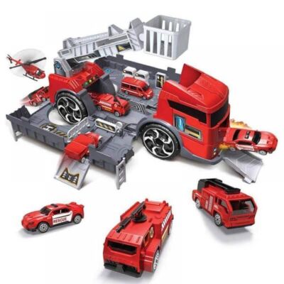 Black Friday 2022 Set de joaca masina de pompieri si accesorii incluse