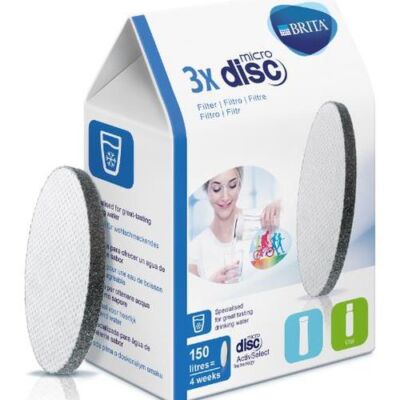 Black Friday 2022 Set filtre Brita Microdisc pentru Fill&Go si Fill&Serve BR1020107