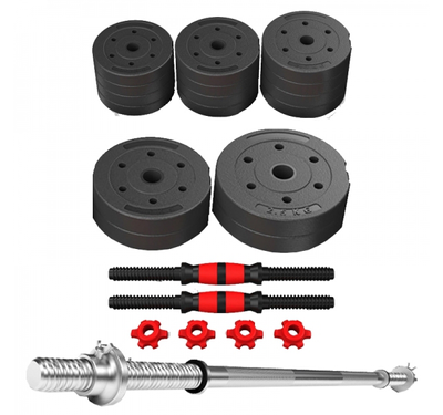 Black Friday 2022 Set haltera si gantere BodyFit 50 kg