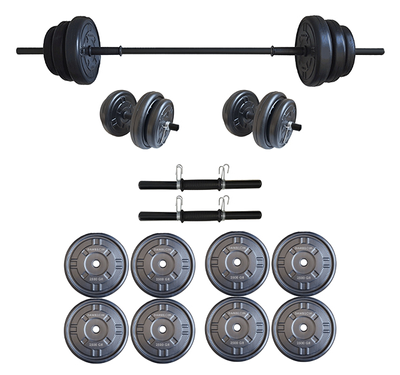 Black Friday 2022 Set haltera si gantere FitTronic 25 kg GR25