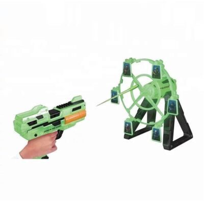 Black Friday 2024 Set pistol de jucarie cu tinta rotativa si sunete Dark Wars