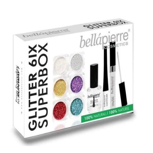 Black Friday 2022 Set sclipici si fixatori Glitter Superbox BellaPierre