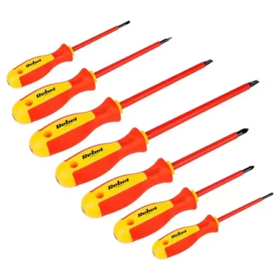 Black Friday 2022 Set surubelnite izolate 1000 V Rebel Tools 7 bucati