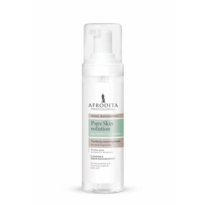 Black Friday 2022 Spuma de Curatare - Cosmetica Afrodita Pure Skin Solution Purifying Cleansing Foam