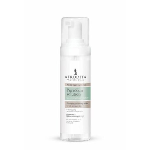 Black Friday 2022 Spuma de Curatare - Cosmetica Afrodita Pure Skin Solution Purifying Cleansing Foam