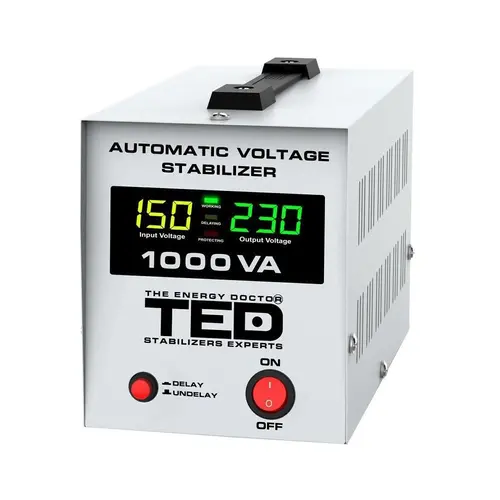 Black Friday 2022 Stabilizator de tensiune automat Ted Electric TED-AVR1000L