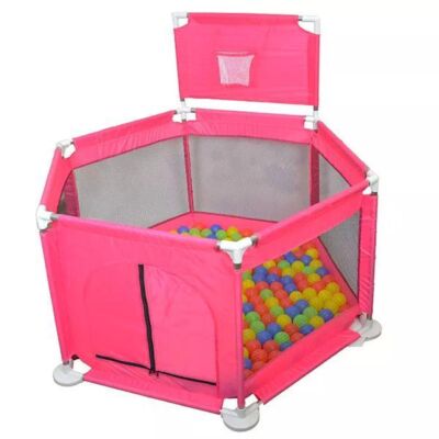 Black Friday 2025 Tarc copii cu cos de baschet si 50 bile colorate