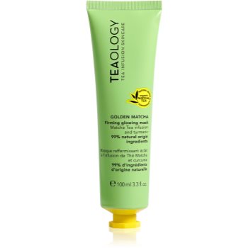 Black Friday Teaology Cleansing Golden Matcha Firming Glowing Mask masca hidratanta pentru pielea uscata