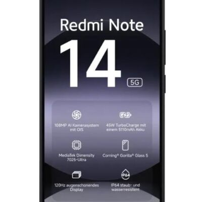 Black Friday Telefon Mobil Xiaomi Redmi Note 14 5G