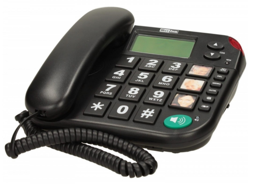 Black Friday 2022 Telefon fix MaxCom KXT480 (Negru)