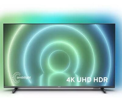 Black Friday 2022 Televizor LED Philips 127 cm (50inch) 50PUS7906/12