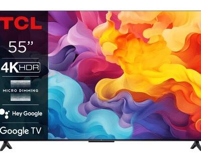 Black Friday Televizor LED TCL 139 cm (55inch) 55V6B