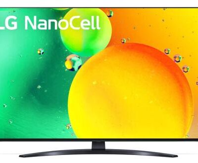 Black Friday 2022 Televizor NanoCell LED LG 127 cm (50inch) 50NANO763QA