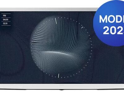 Black Friday 2022 Televizor QLED Samsung 127 cm (50inch) The Serif QE50LS01BGUXXH