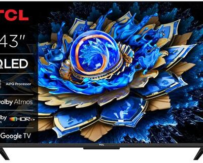 Black Friday Televizor QLED TCL 109 cm (43inch) 43T69C