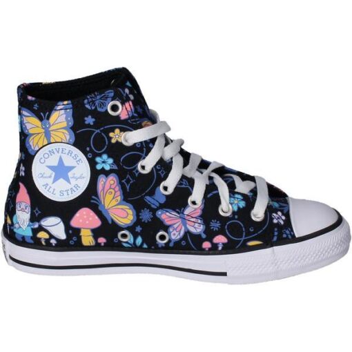 Black Friday 2022 Tenisi copii Converse Butterfly Chuck Taylor All Star High Top 670711C