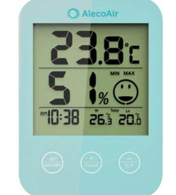 Black Friday 2022 Termohigrometru AlecoAir M01 BLUE