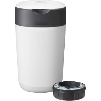 Black Friday Tommee Tippee Twist & Click White coș pentru scutece + casetă pentru coș