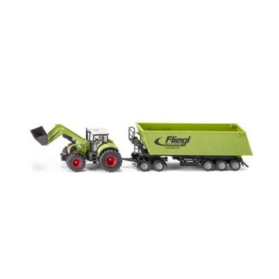 Black Friday 2022 Tractor cu incarcator frontal si remorca