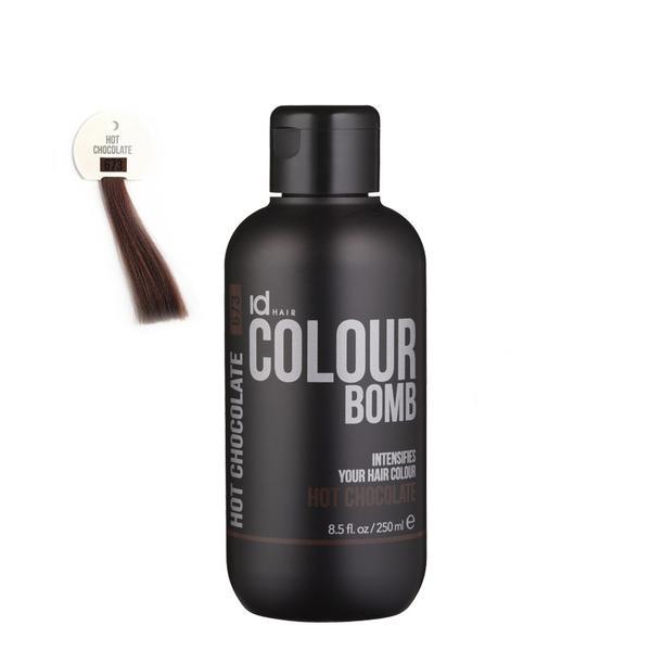 Black Friday 2022 Tratament de colorare IdHAIR Colour Bomb - 673 Hot Chocolate