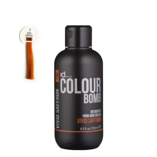 Black Friday 2022 Tratament de colorare IdHAIR Colour Bomb - 746 Vivid Saffron