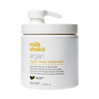 Black Friday 2022 Tratament intensiv de reconstructie Milk Shake Argan Deep 500ml