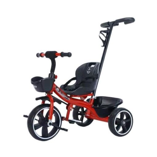 Black Friday 2024 Tricicleta cu maner de impins pentru copii intre 2 ani si 6 ani