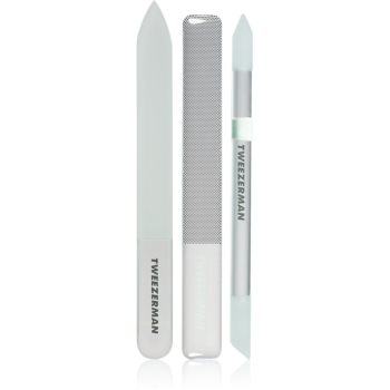 Black Friday 2022 Tweezerman Glass Nailcare set pentru manichiură perfectă