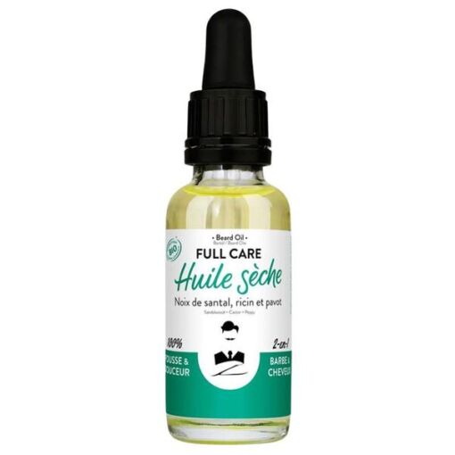 Black Friday 2022 Ulei Uscat pentru Par si Barba 2 in 1 - Monsieur Barbier Full Care Beard Oil