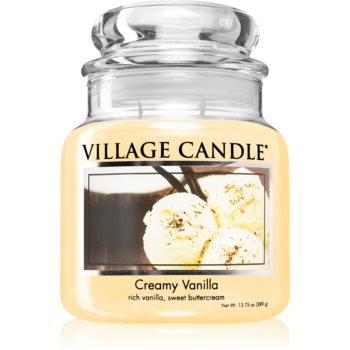 Black Friday 2022 Village Candle Creamy Vanilla lumânare parfumată (Glass Lid)