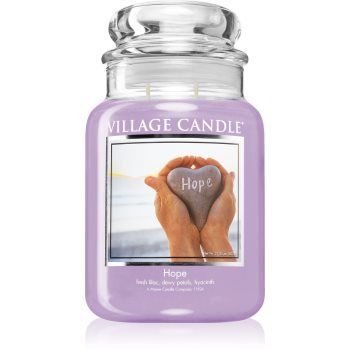 Black Friday Village Candle Hope lumânare parfumată (Glass Lid)