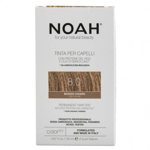 Black Friday 2022 Vopsea de Par Naturala Blond Deschis 8.0 Noah
