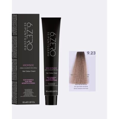 Black Friday 2022 Vopsea permanenta 6.Zero Kromside 9.23 Blond Irise Auriu 100ml