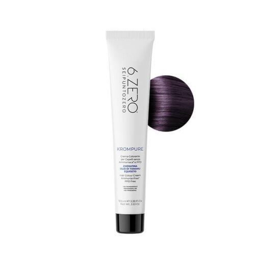Black Friday 2022 Vopsea permanenta fara amoniac 6.Zero KromPure 6.2 Violet 100ml