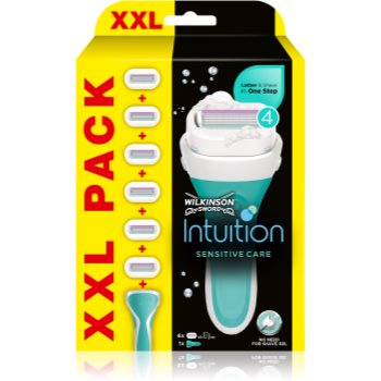 Black Friday Wilkinson Sword Intuition Sensitive Care aparat de ras + rezervă 6 bucati