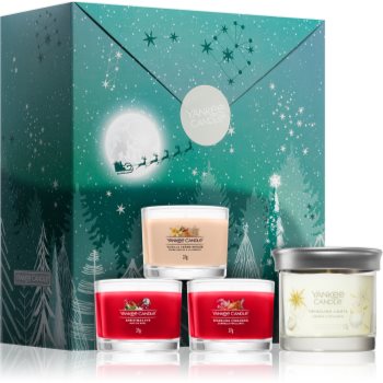 Black Friday Yankee Candle Bright Lights 3 Votives & 1 Tumbler set cadou