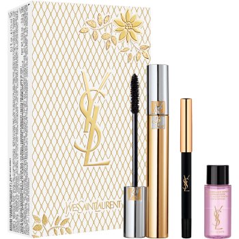Black Friday Yves Saint Laurent Mascara Volume Effet Faux Cils set cadou 1 Noir Haute Densité / High Density Black pentru femei