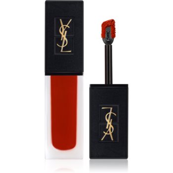 Black Friday 2022 Yves Saint Laurent Tatouage Couture Velvet Cream ruj cremos foarte pigmentat cu efect matifiant