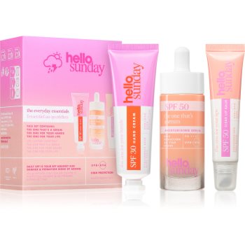 Black Friday hello sunday the everyday essentials set pentru piele radiantă