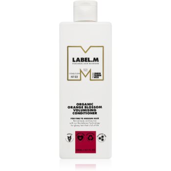 Black Friday 2022 label.m Organic Orange Blossom balsam pentru păr cu volum