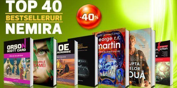 Reduceri de 40% la carti