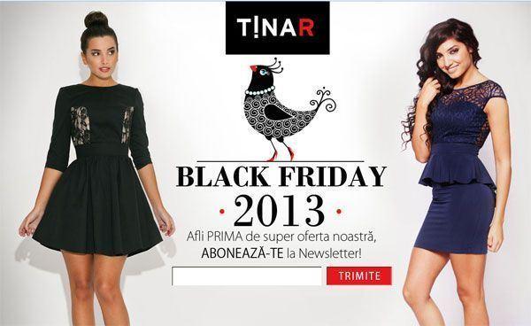 Tinar - Newsletter Black Friday